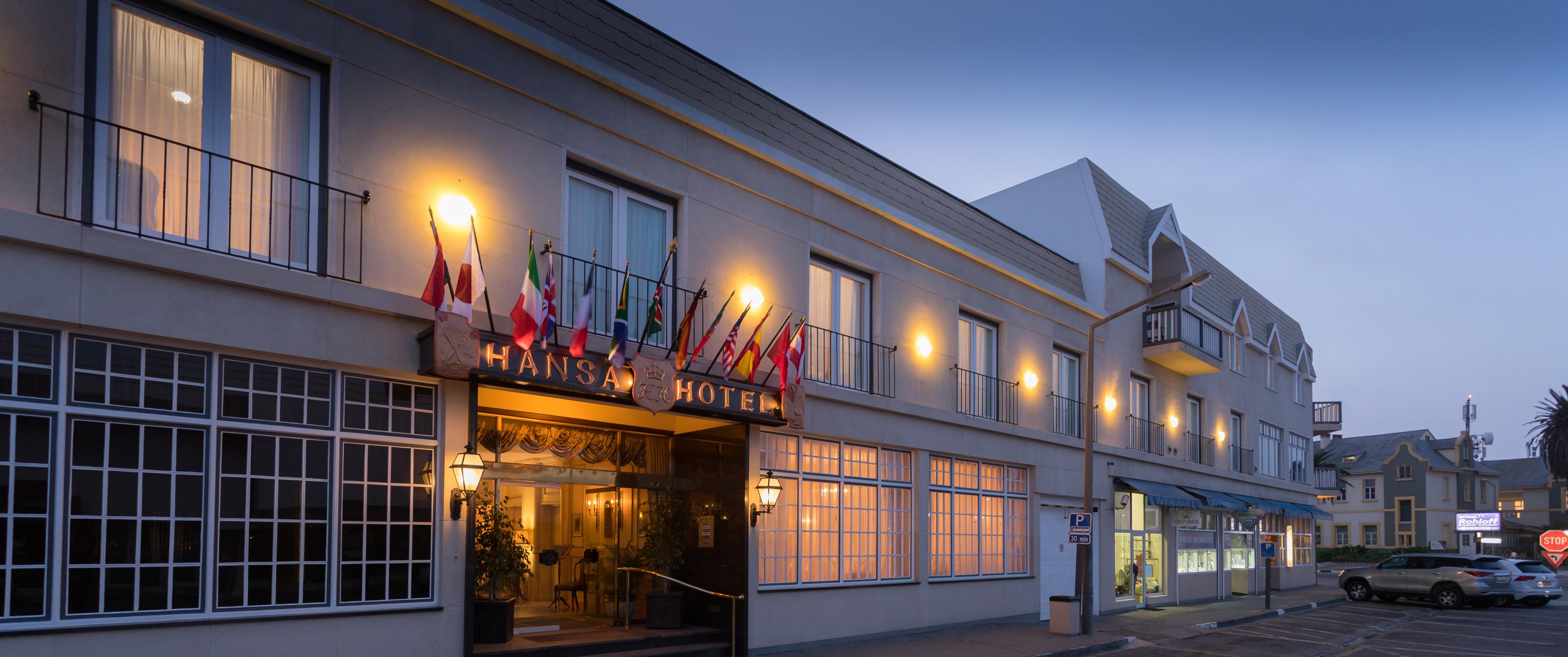 Hansa Hotel Swakopmund Exteriör bild