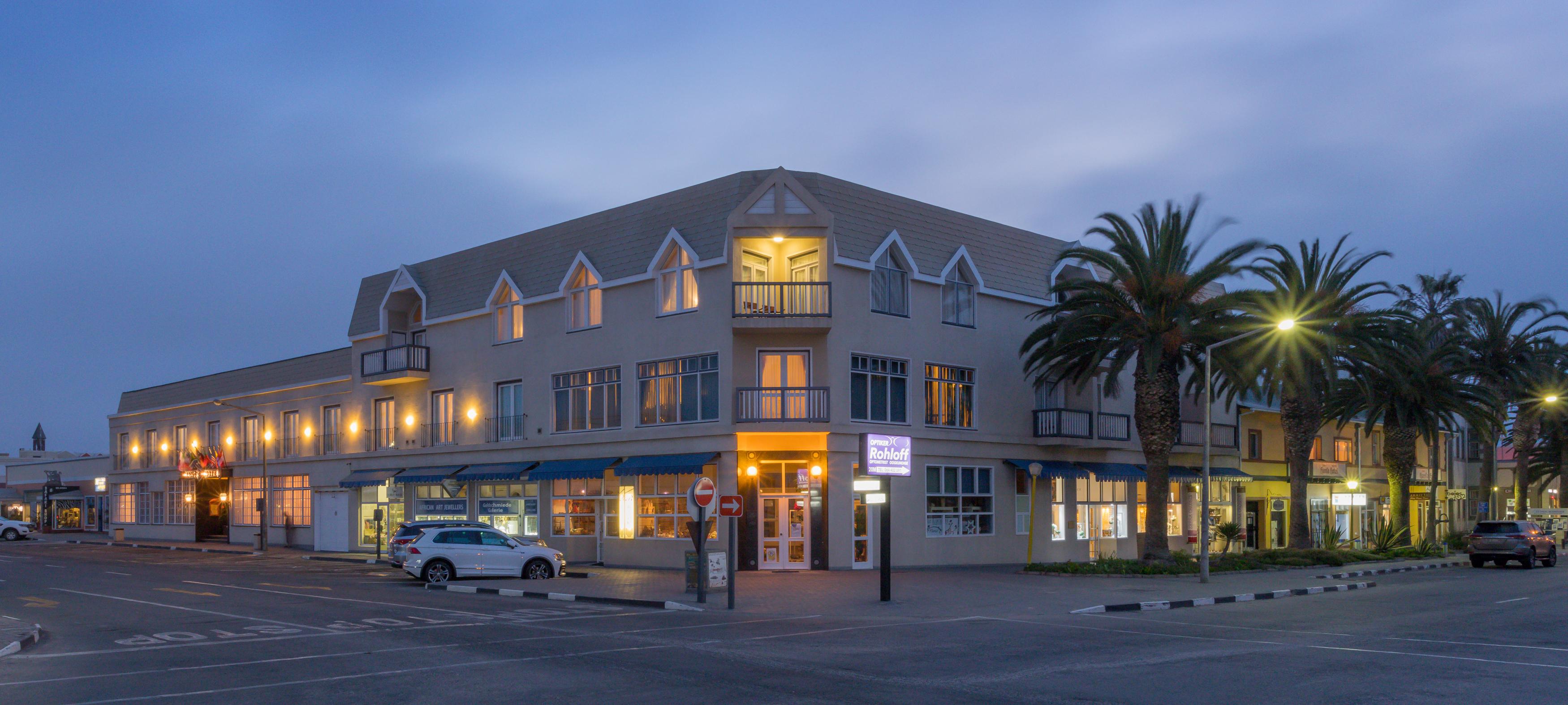 Hansa Hotel Swakopmund Exteriör bild