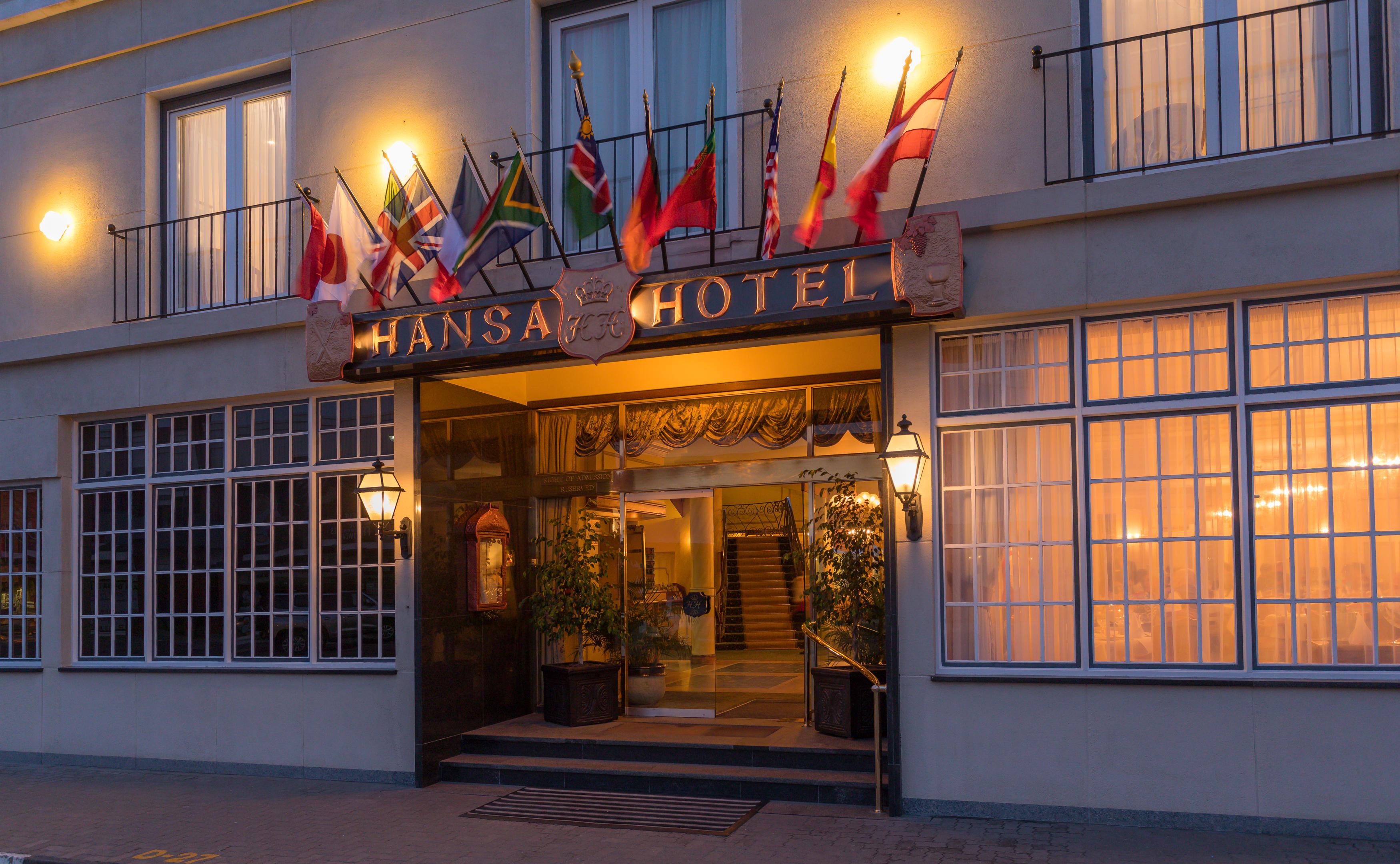 Hansa Hotel Swakopmund Exteriör bild